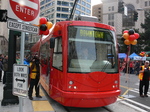 Seattle streetcar Grand Opening - Downtown Westlake Hub